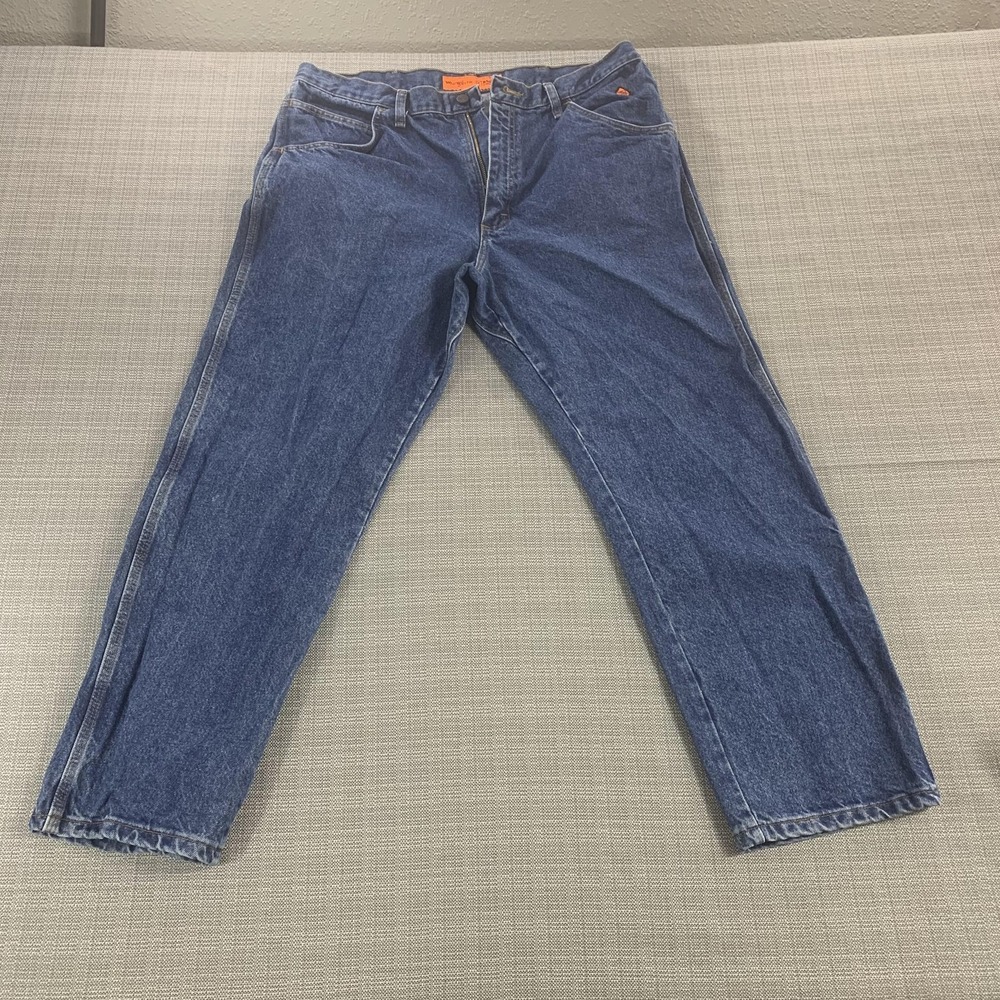 Wrangler FR Riggs Workwear Jeans Mens 38x29 Flame Resistant FR3W050 NFPA 2112 HR